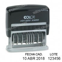 Fechador + Numerador Shiny S-310B 50x15 mm
