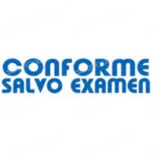 Trodat Printy 4911 "CONFORME SALVO EXAMEN"