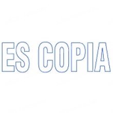 Trodat Printy 4911 "ES COPIA"