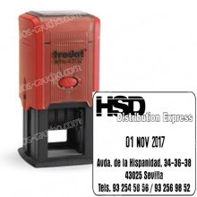 Fechador Trodat Printy 43132 Medida: 32 x 32 mm