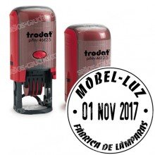 Fechador Trodat Printy 46125 Medida: 25 mm Ø