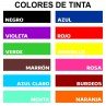 Color de Tinta Almohadilla Sellos