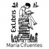 Ex Libris Mujer Leyendo