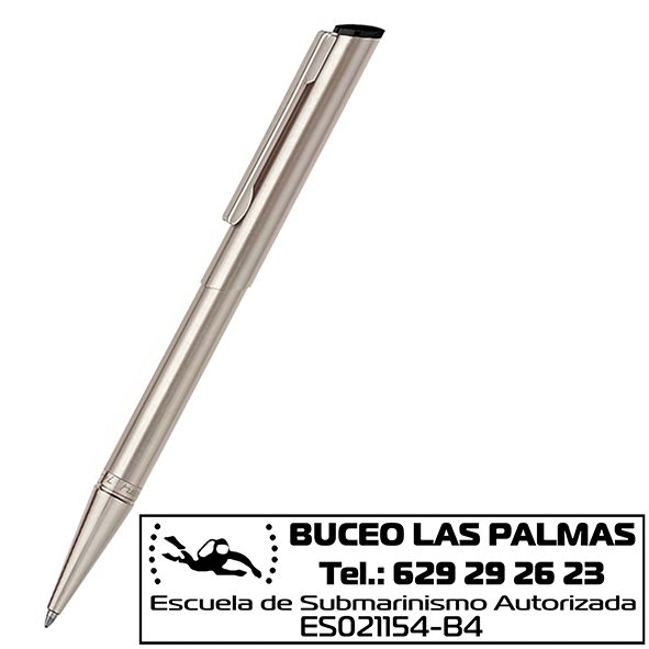 Bolígrafos con Sello Incorporado Heri 3004